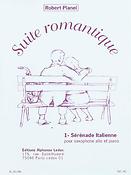Planel: Suite Romantique Vol. 1 - Serenade Italienne