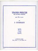J. Chailley: 3 Pieces En Courte-Pointe