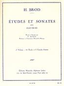 Henri Brod: Etudes et Sonates Volume 2