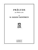 Gallois-Montbrun: Prelude