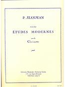 Paul Jeanjean: 16 Modern Studies for Clarinet