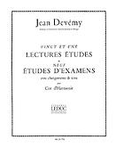 Devemy: 21 Lectures-Etudes & 9 Etudes dExamens