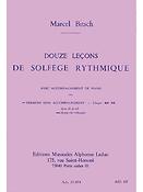 12 Lecons de Solfege Rythmique Vol B 7 Cles Mel