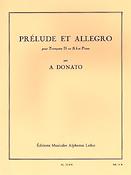 Anthony Donato: Prélude Et Allegro