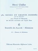 Henri Challan: 380 Figured Bass Exercises