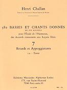 Henri Challan: 380 Figured Bass Exercises