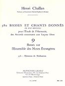 Henri Challan: 380 Figured Bass Exercises