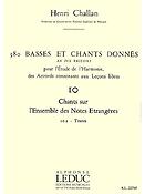 380 Basses et Chants Donnes Vol 10