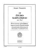 Jean-Louis Charpentier: 72 Etudes Karnatiques Cycle 01