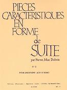 Dubois: Pieces Caracteristiques en fuerme de Suite Vol. 2 - A La Russe