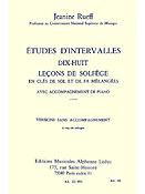 Etudes Dintervalles 18 Lecons de Solfege 5 Cles B