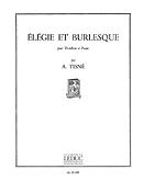 Tisne: Elegie Et Burlesque Op32 N01