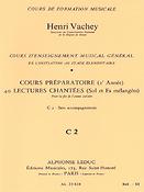 Henri Vachey: 40 Exercises with Treble and Bass clefs mixed