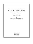 Reutter: Chant Du Soir