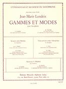 Jean-Marie Londeix: Gammes et Môdes Vol.1