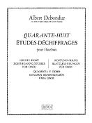 Albert Debondue: 48 Etudes-Dechiffrages