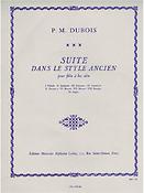 Pierre Max Dubois: Suite dans le Style ancien for Alto Recorder Solo