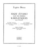 Eugene Bozza: 11 Etudes sur les M?des karnatiques