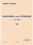 Joseph Bonnet: Romance Sans Paroles Opus7 No.8
