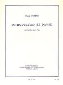 Henri Tomasi: Introduction Et Danse For Alto Saxophone And Piano