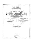 Jean Patero: 80 Etudes de Dechiffrages Vol.3