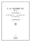 J. Delecluse: A La Maniere De N07