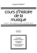 Cours D'Histoire de La Musiquetome 1 Vol.4