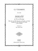 Georg Philipp Telemann: Sonata en Trio in E minor