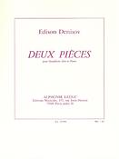 Edison Denisov: Two Pieces, for Alto Saxophone and Piano