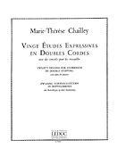 20 Etudes expressives en double Cordes