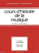 Cours D'Histoire de La Musiquetome 3