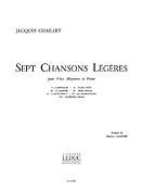 J. Chailley: 7 Chansons Legeres