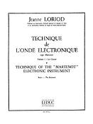 Technique de lOnde electronique type Martenot V.1