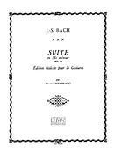 Bach: Suite En Mi Mineur Bwv 996