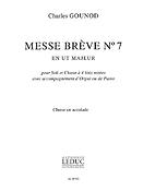 Gounod Charles Messe Breve No 7 Soprano Part