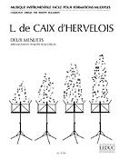 Louis de Caix dHervelois: 2 Menuets