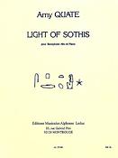 Amy Quate: Light of Sothis for Alto Saxophone and Piano