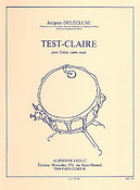 Jacques Delécluse: Test-Claire