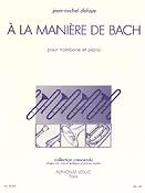 J.M. Defaye: A La Maniere De Bach