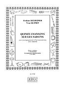 15 Chansons Sur Les Saisons Voice & Instruments