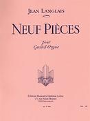 Jean Langlais: Neuf Pieces Pour Grand Orgue