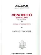 Bach: Concerto En Ut Majeur