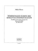 Pierre: Temoignages Ecrits Des
