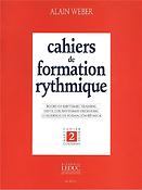 Alain Weber: Cahiers de Formation rythmique Vol.2