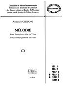 Armando Ghidoni: Melodie