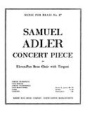 Samuel Adler: Concert Piece