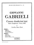 Andrea Gabrieli: Canzon Duodecimi Toni