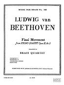 Beethoven: Final Movement Op18 N02