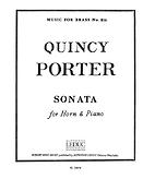 Quincy Porter: Horn Sonata