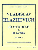 Blazhevich: 70 Studies for Bb Flat Tuba BC Volume 1